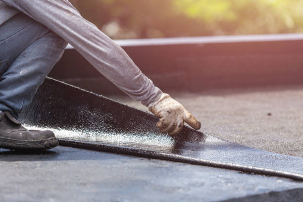 Professional Basement Waterproofing technician working in Buhler, KS